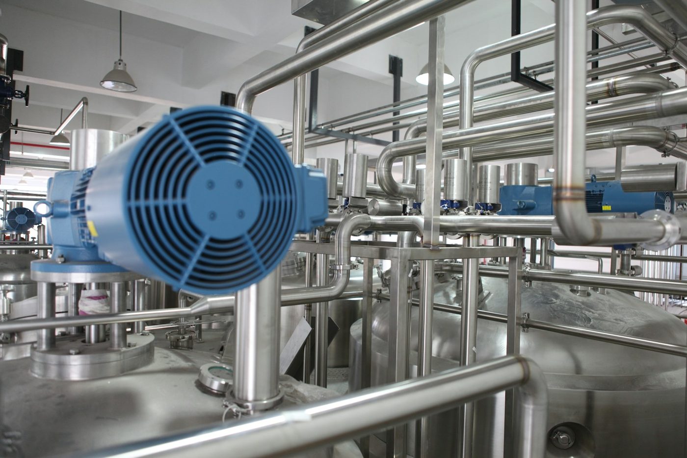 Industrial processing equipment visual reference